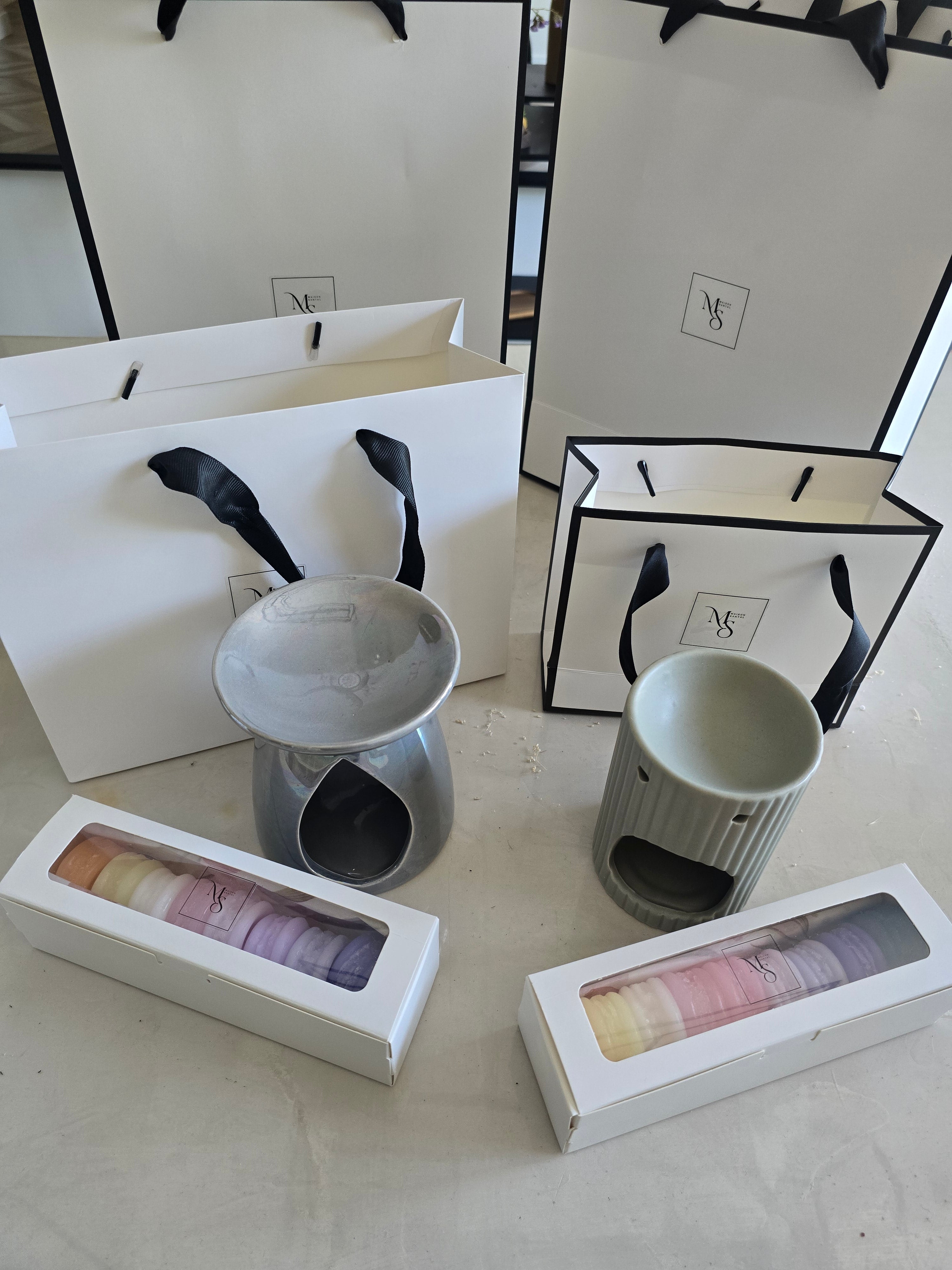Coffret Brûleur & Macarons