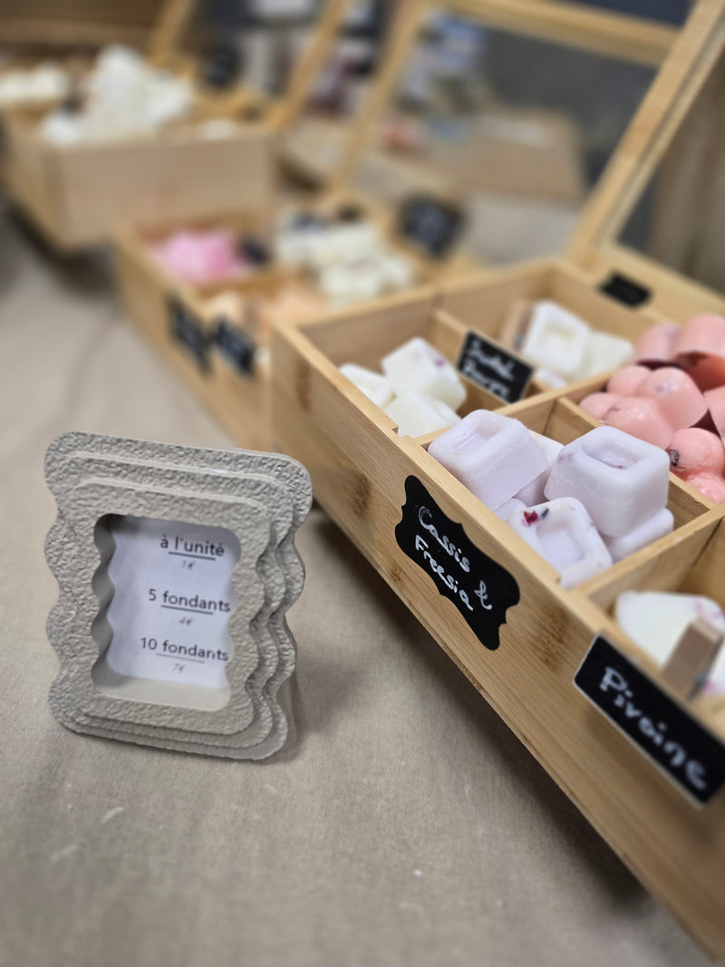 Bar à fondants parfumés