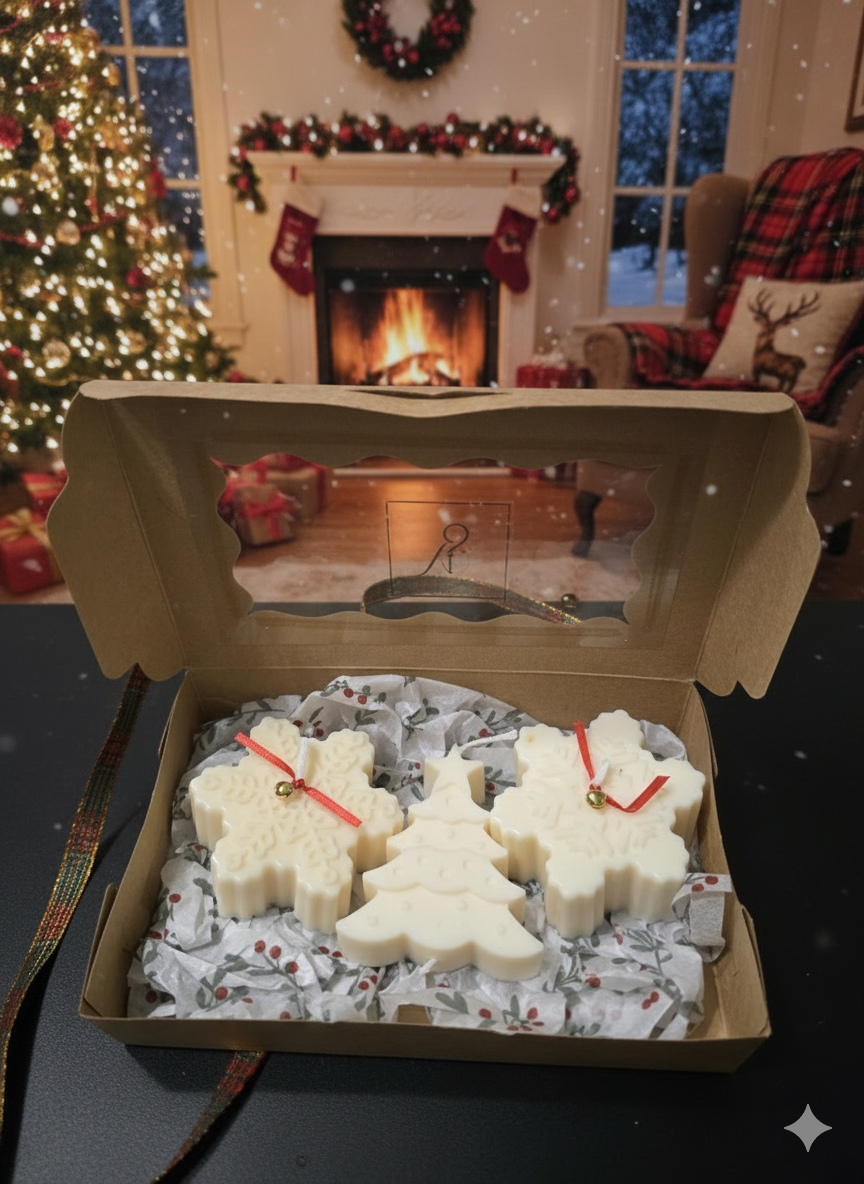 Coffret Noël en tartan