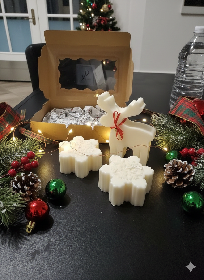 Coffret Noël en tartan